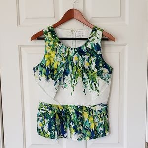 Jaye.e. Sleeveless Peplum  - M.      NWOT